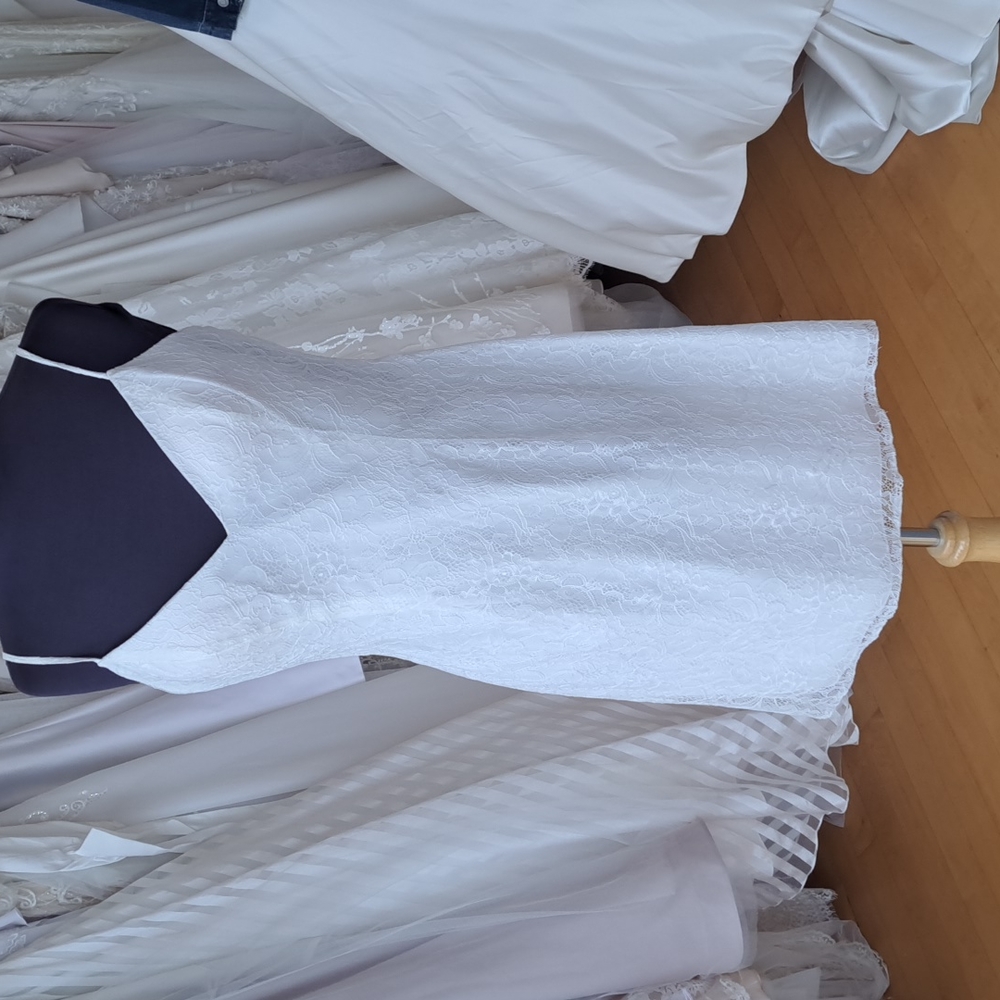 Little white lace dress